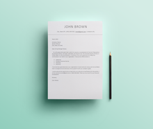 Load image into Gallery viewer, College Graduate Resume Template Bundle- Resume, Cover Letter, and Thank you Email
